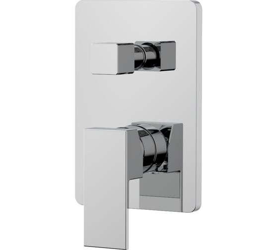 Изображение товара Встраиваемый смеситель с двумя выходами IDDIS хром глянцевый, Folk, , FOLSB00i67