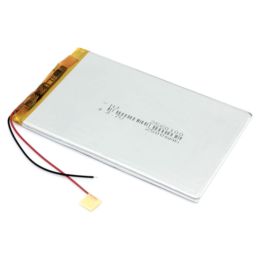 Изображение товара Аккумулятор Li-Pol AMPERIN 2500мАч 3.7V 2pin 097380