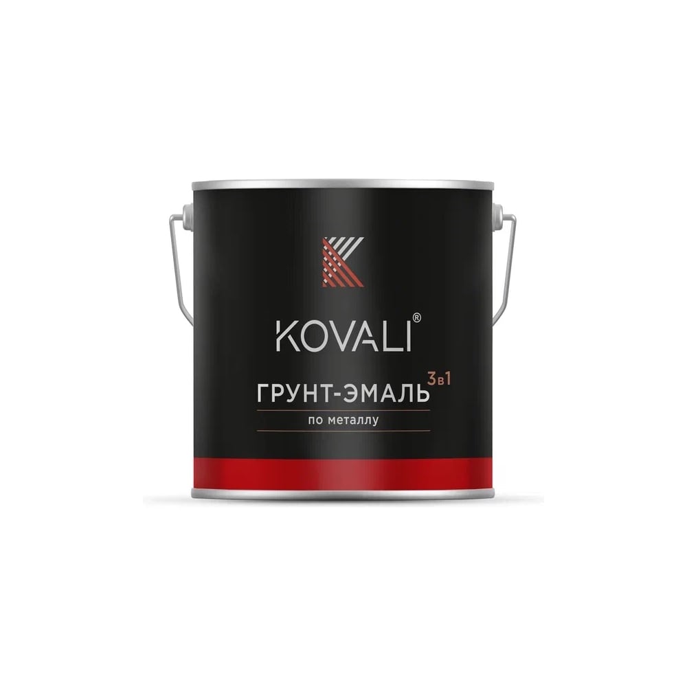 Изображение товара Грунт-эмаль KOVALI 3 в 1 матовая NCS S 1010-R80B (2,4 кг) А3.2.21010-R80B