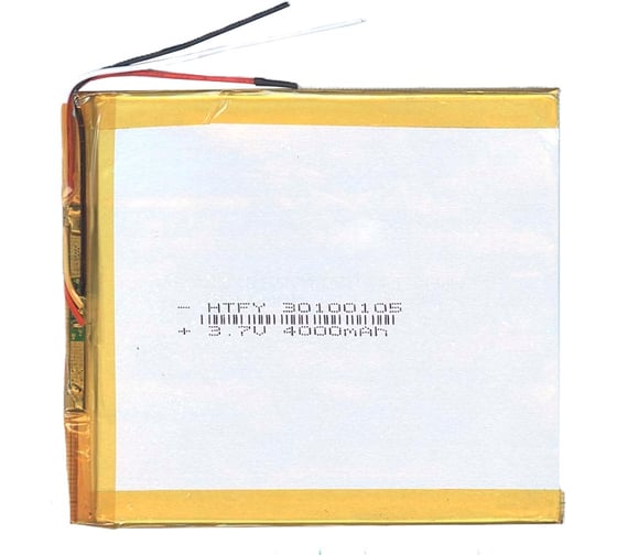 Изображение товара Аккумулятор AMPERIN Li-Pol батарея 3*100*105мм 3pin 3.7V/4000mAh 017345
