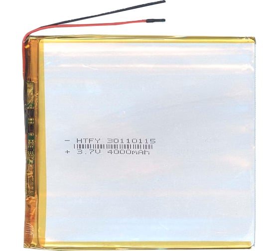 Изображение товара Аккумулятор AMPERIN Li-Pol батарея 3*110*115мм 2pin 3.7V/4000mAh 017347