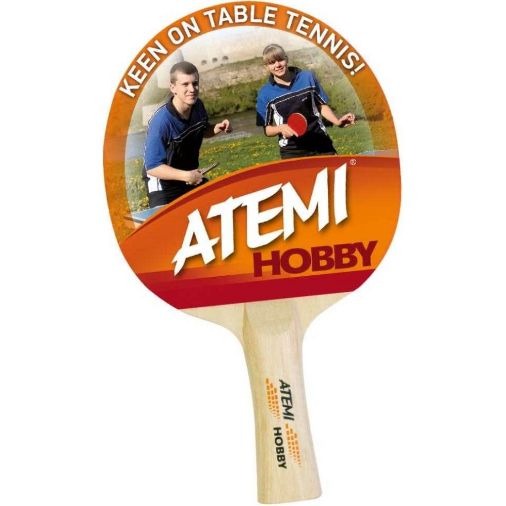 Ракетка для настольного тенниса ATEMI мячи для настольного тенниса atemi 3 оранжевые 6 шт