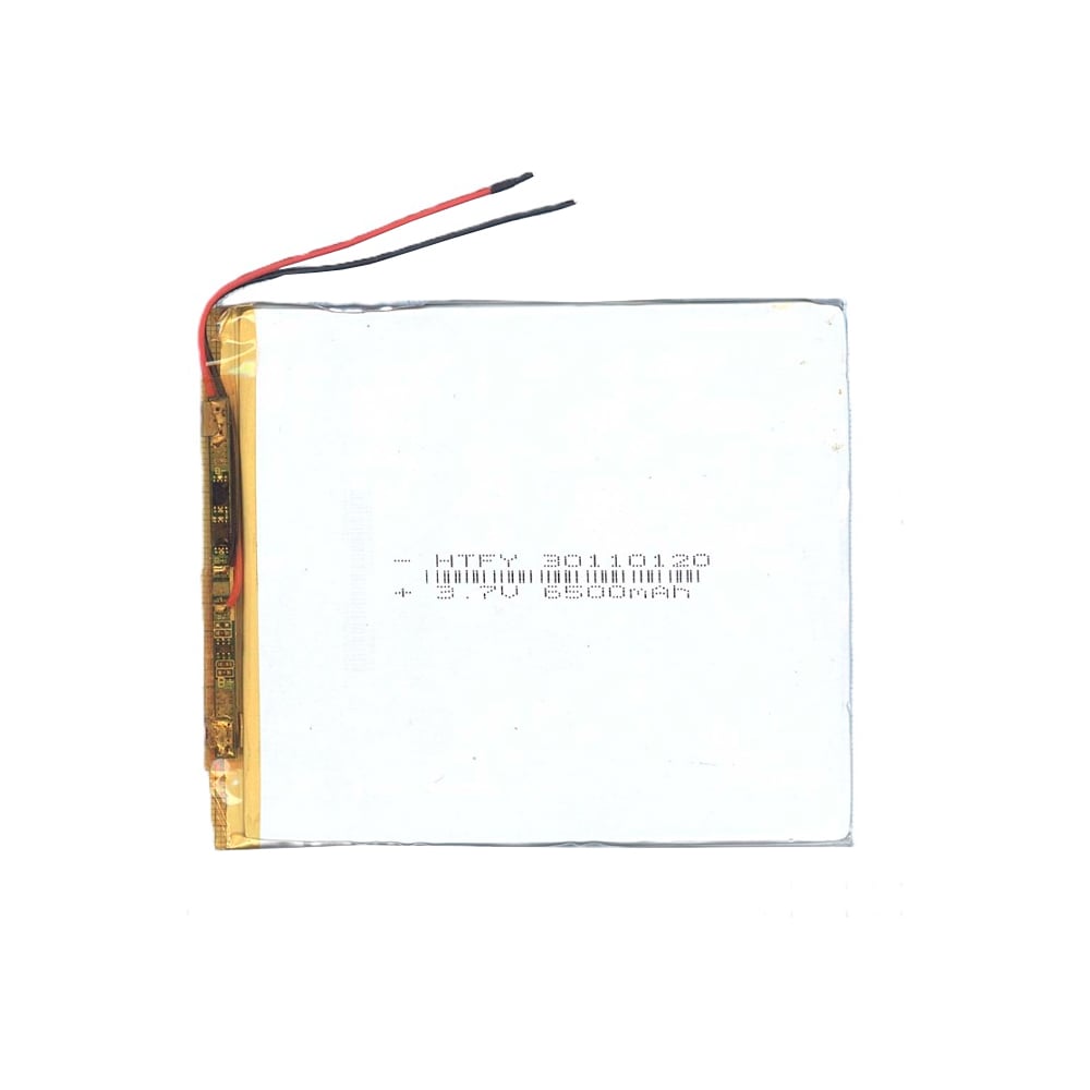 Изображение товара Аккумулятор AMPERIN Li-Pol 3.7V 6500mAh 2pin для устройств