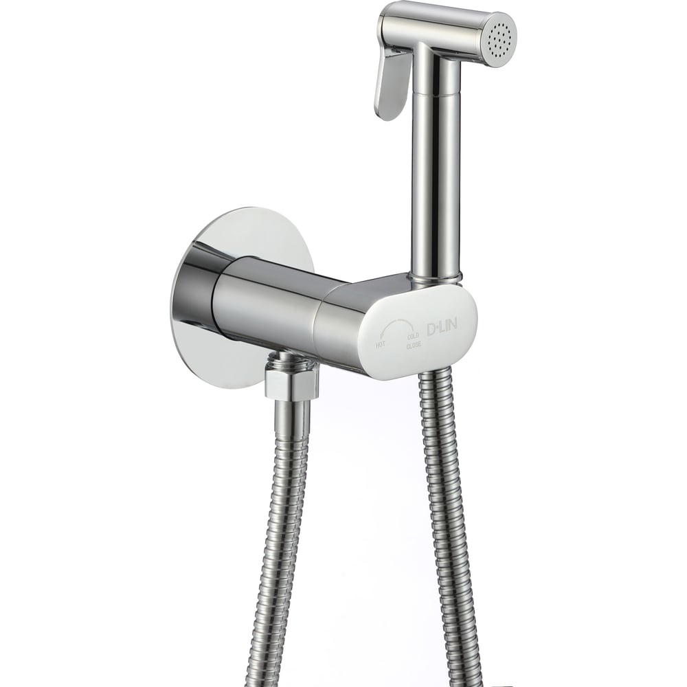 Изображение товара Смеситель с гигиеническим душем D-Lin хром D184202