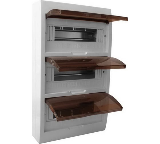 Изображение товара Навесной щит Ruichi ЩРН-П-36 прозрачный, IP40 113208