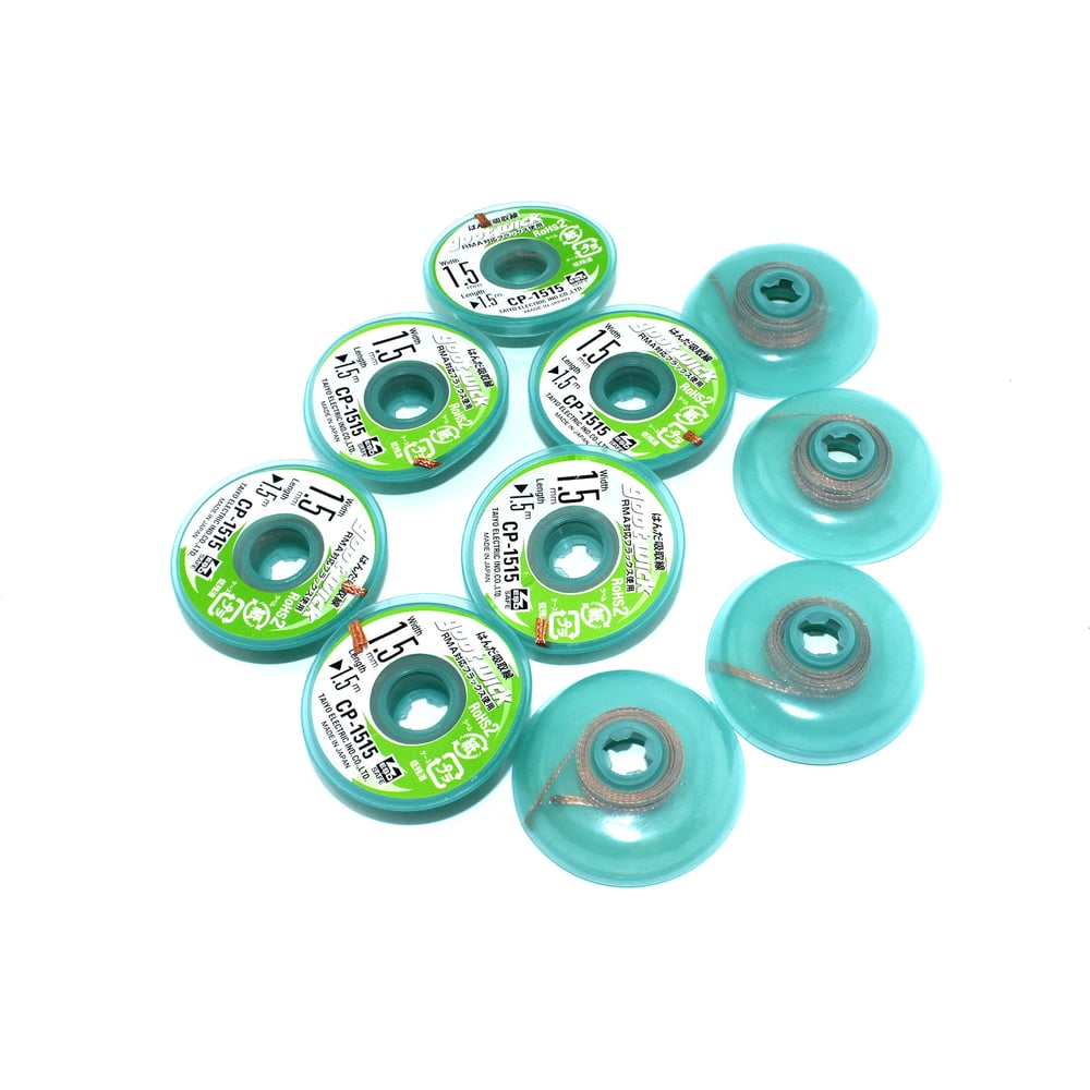 Изображение товара Оплетка AMPERIN CP-1515 1.5 мм 1.5 м 10 шт для кабельных соединений