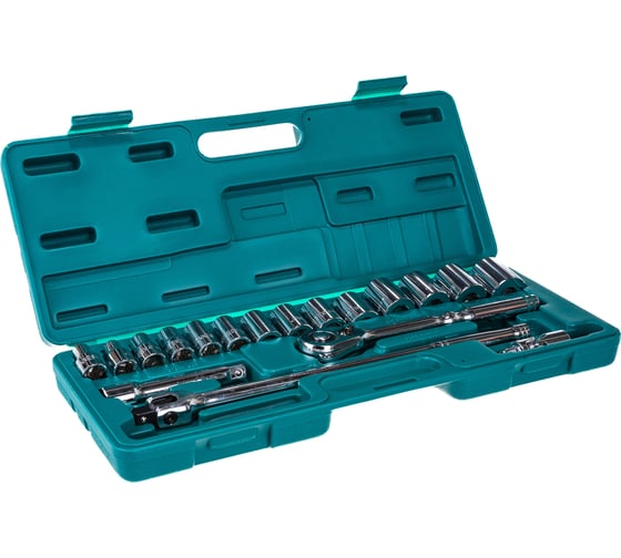 Изображение товара Набор торцевых дюймовых головок 1/2"DR 3/8"-1-1/4" Jonnesway S05H4219S