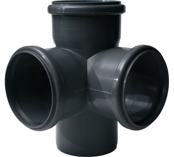 Изображение товара Крестовина ВР Полимер 87˚, 110x110x110 мм, 2-хплоскостная 0060068298