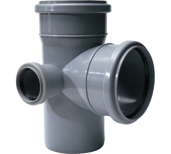 Изображение товара Крестовина ВР Полимер 90˚, 110x110x50 мм, левая 0060068296