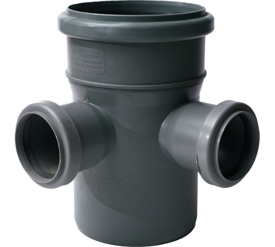 Изображение товара Крестовина ВР Полимер 87˚, 110x50x50 мм, 2-хплоскостная 0060068299