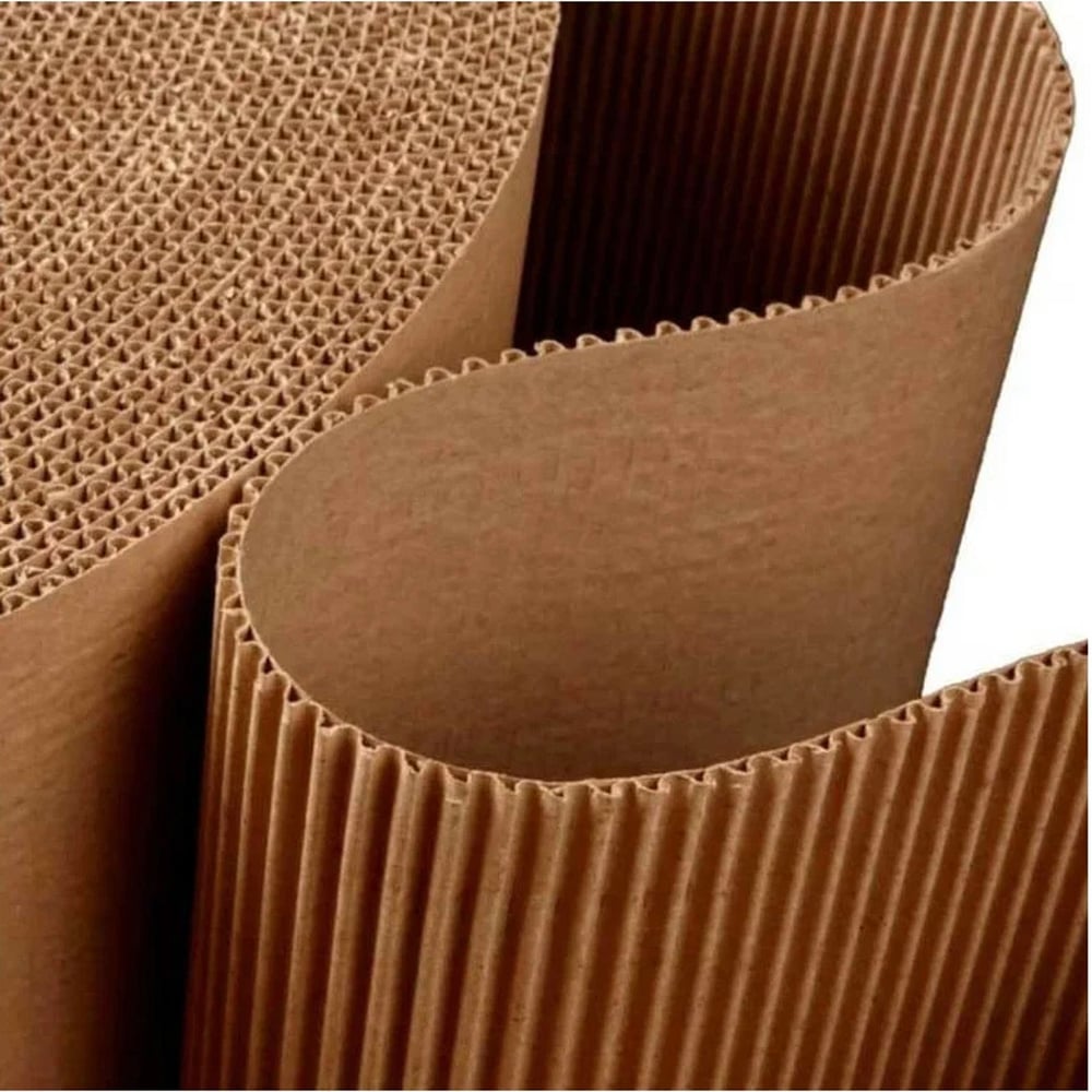 Изображение товара Гофрокартон в рулоне MW 1,05x50 м Д21 двухслойный бурый