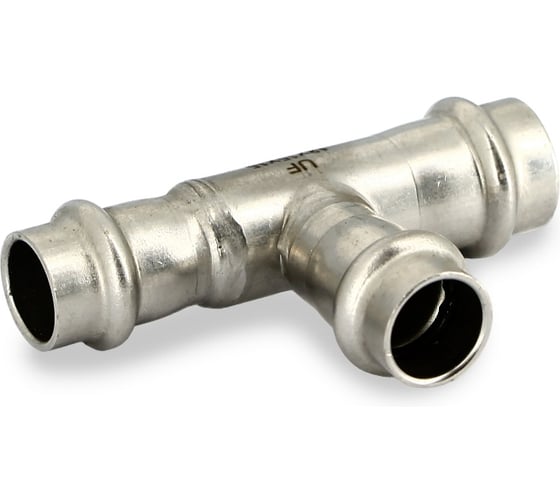 Изображение товара Тройник пресс Uni-Fitt 18x15x15, нержавеющая сталь 796S2110