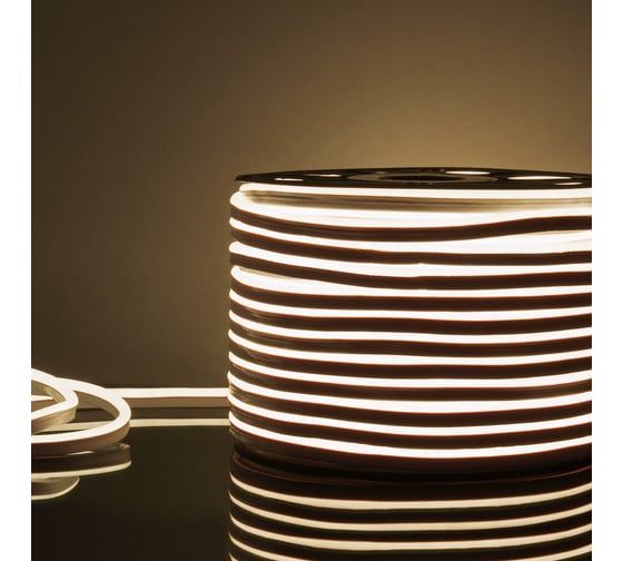 Изображение товара Гибкий неон Elektrostandard LS001 220V 9.6W 120Led 2835 IP67 4200K односторонний дневной белый 50м a052994