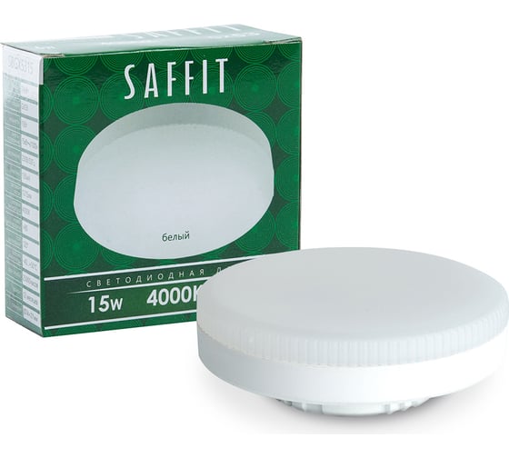 Изображение товара Светодиодная лампа SAFFIT SBGX5315 GX53 15W 4000K 55192