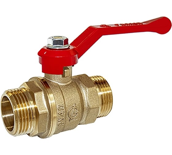 Изображение товара Кран шаровой ГАЛЛОП 1'' нар/нар, рукоятка 11б27п1 Стандарт 223 PN40 552345