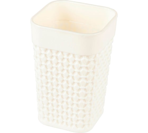 Изображение товара Стакан для зубных щеток Plast Team Oslo, молочный туман 225177