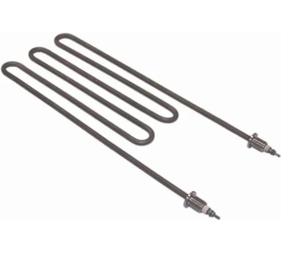 Изображение товара ТЭН KRAFTAIR трубчатый для нагревателей и тепловых пушек 2.5 кВт плоский 670 мм U shape 220V 2500w 670mm