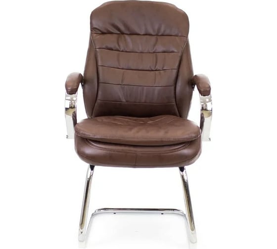 Изображение товара Кресло Everprof Valencia CF экокожа коричневый EP-valencia CF PU brown