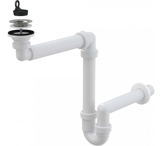 Изображение товара Сифон для раковины ALVEUS местосберегающий ZRU9307585