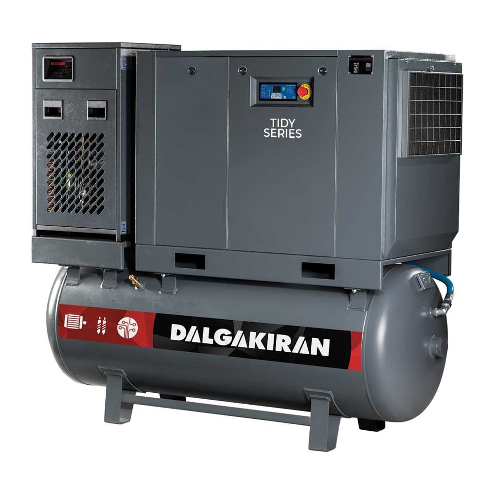 Изображение товара Компрессор винтовой Dalgakiran TIDY N 20-7,5-250D профессиональный