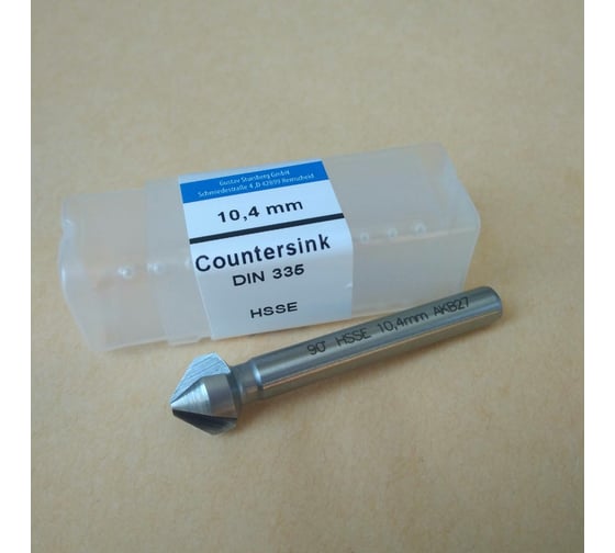 Изображение товара Зенковка CBN DIN335 C/90 HSSG 10.4 мм М5 GSR B04042104