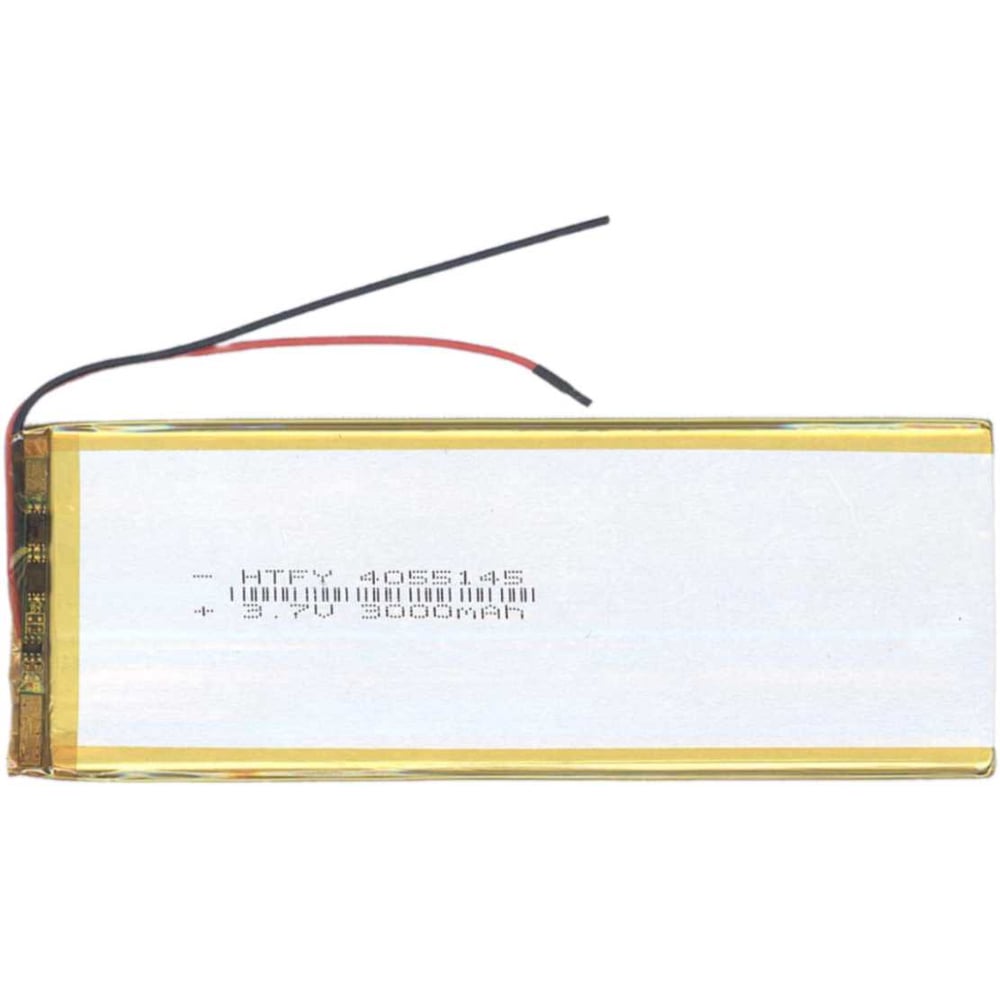 Изображение товара Аккумулятор AMPERIN Li-Pol 3.7V 3000mAh 017311 2pin