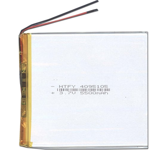 Изображение товара Аккумулятор AMPERIN Li-Pol (батарея) 4*95*105мм 2pin 3.7V/5500mAh 017384