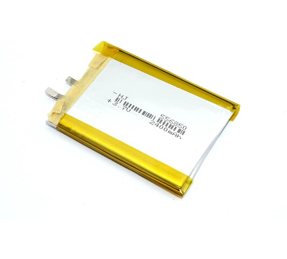 Изображение товара Аккумулятор AMPERIN Li-Pol (батарея) 556850 3.7V 2400mAh 098734