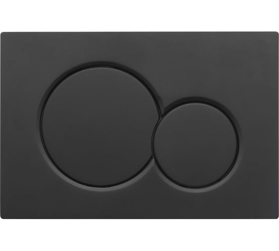 Изображение товара Механическая кнопка смыва для инсталляции Wonzon & Woghand WONZON _ WOGHAND, Черный матовый WW-IB232-MB