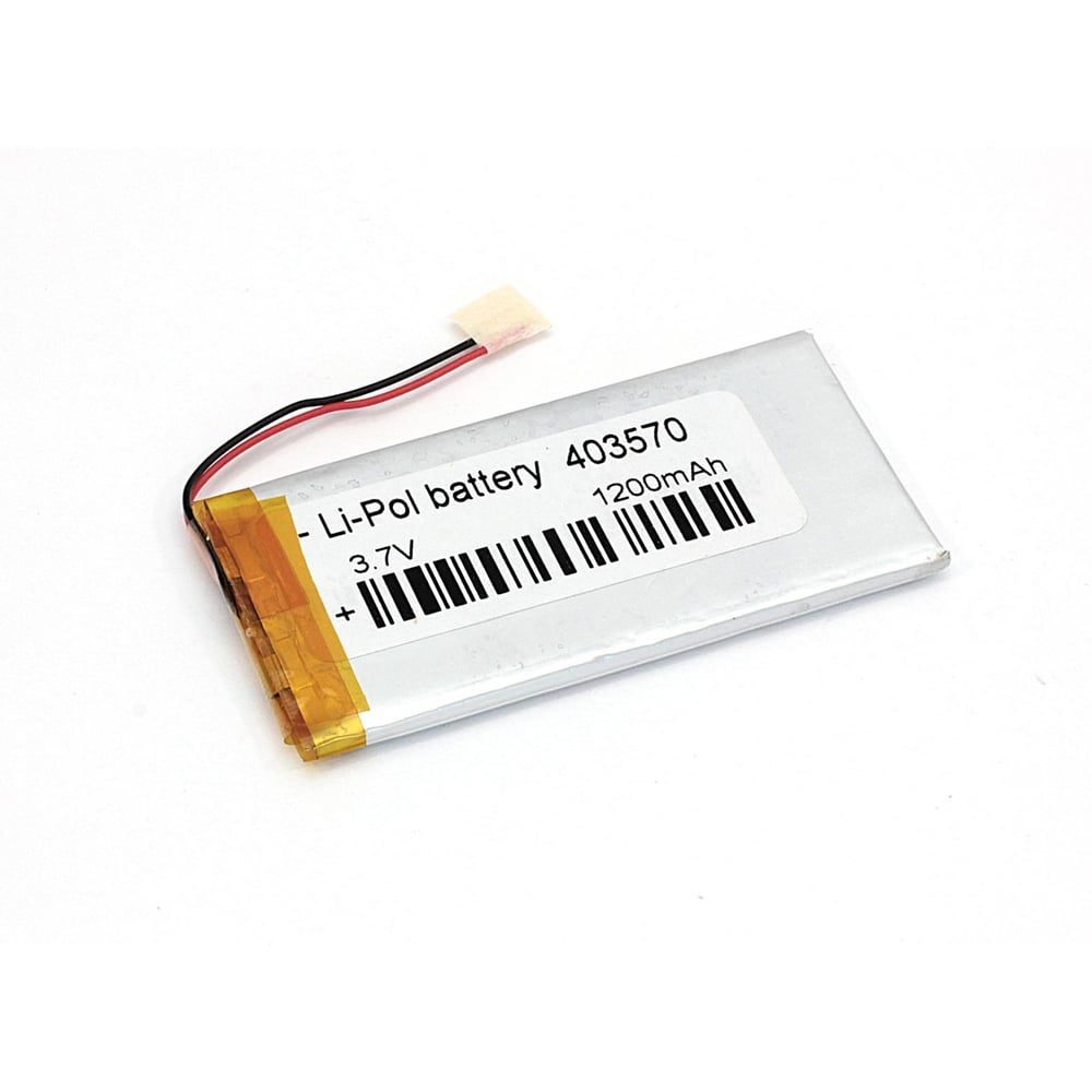 Изображение товара Аккумулятор AMPERIN Li-Pol 3.7V 1000mAh 0704