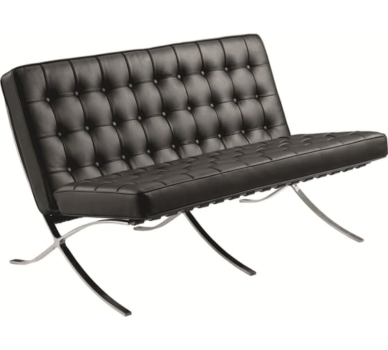 Изображение товара Диван Everprof Barcelona-2 экокожа черный EP-02C PU Black