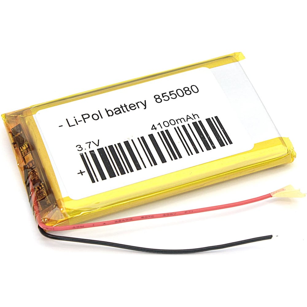 Изображение товара Аккумулятор AMPERIN Li-Pol 3.7V 4100mAh 80x50x8.5мм 2pin для мобильных устройств