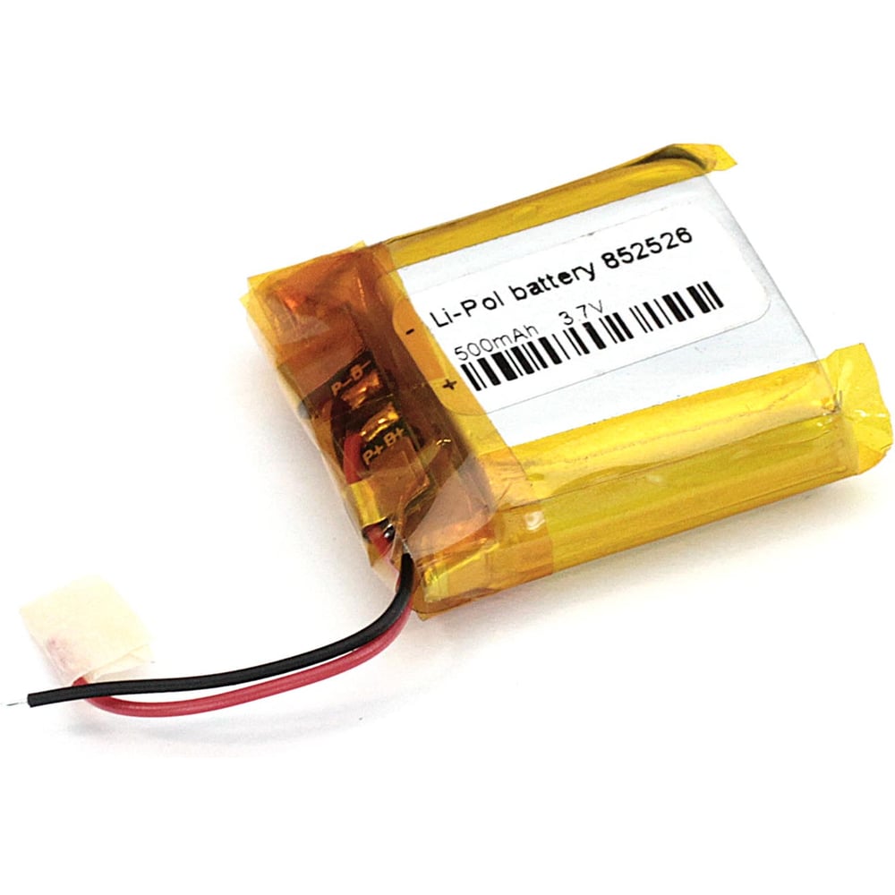 Изображение товара Аккумулятор AMPERIN Li-Pol 3.7V 500mAh 2pin 079673