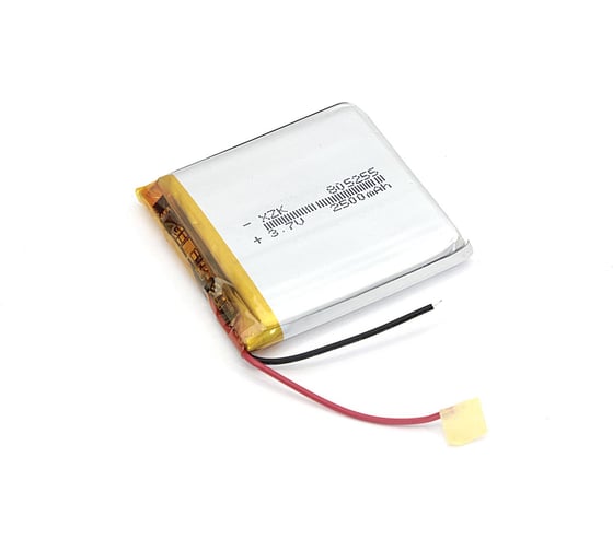 Изображение товара Аккумулятор AMPERIN Li-Pol (батарея) 8*52*55мм 2pin 3.7V/2500mAh 079671