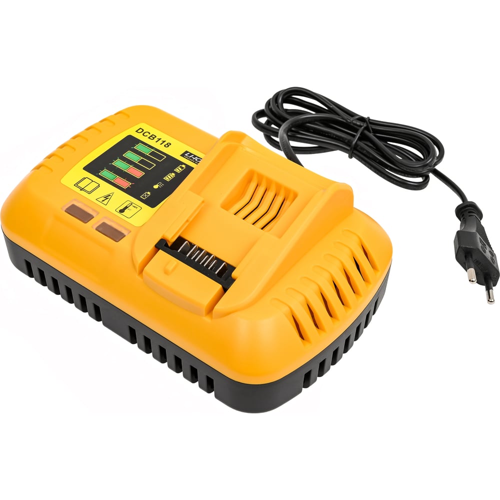 Изображение товара Зарядное устройство Amperin DeWalt DCB118 18V 8A Li-ion слайдер компактное