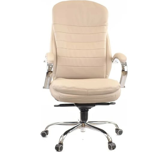 Изображение товара Кресло Everprof Valencia M кожа бежевый EC-330-2 Leather Beige