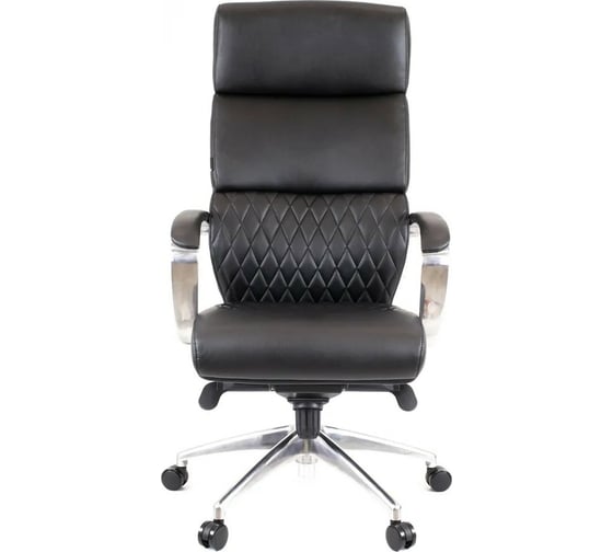 Изображение товара Кресло Everprof President кожа черный EP 101 Leather Black
