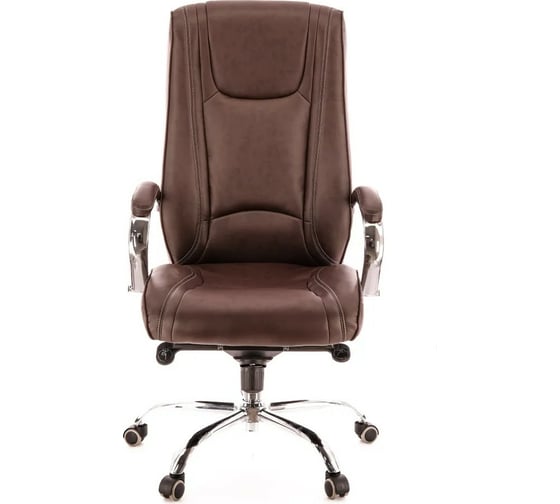 Изображение товара Кресло Everprof King M экокожа коричневый EC-370 M PU brown