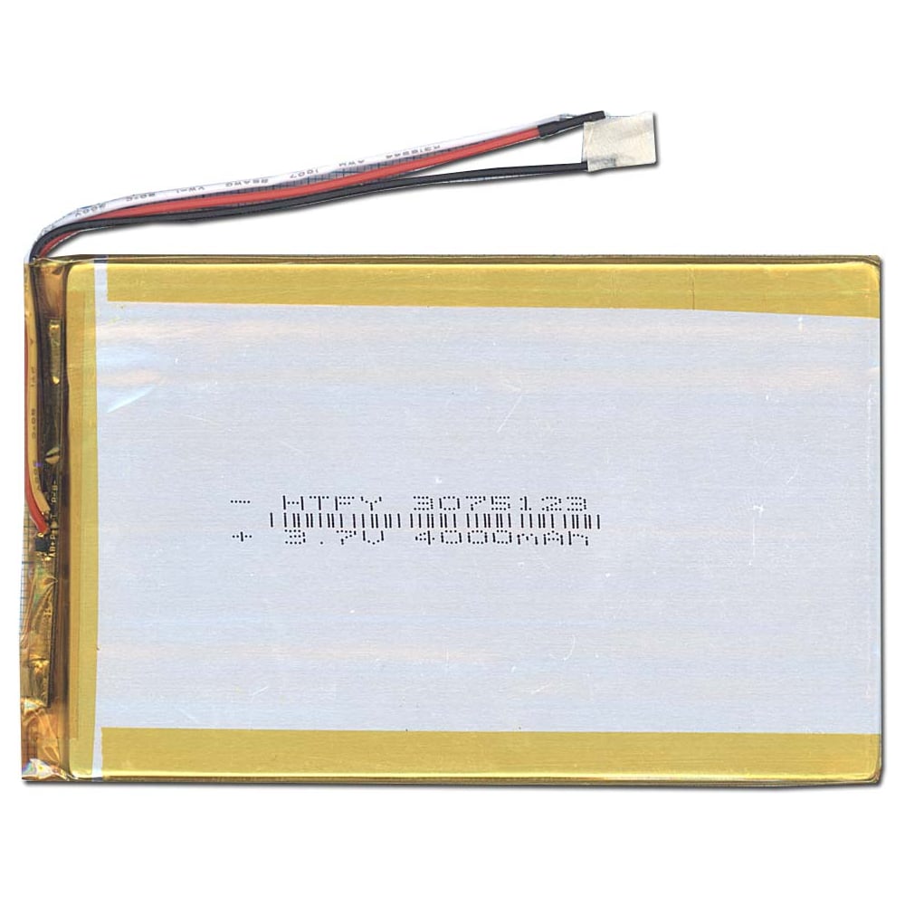 Изображение товара Аккумулятор AMPERIN Li-Pol 4000мАч 3.7В 3pin для радиотехники