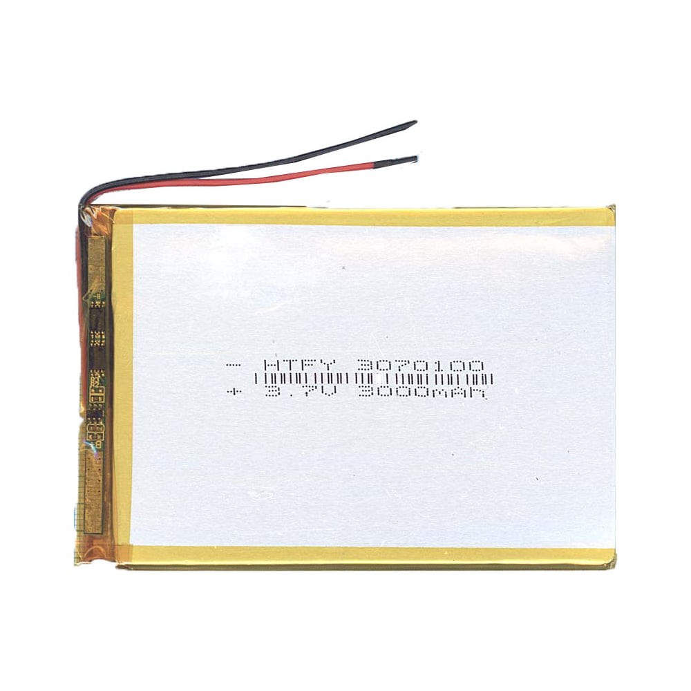 Изображение товара Аккумулятор AMPERIN Li-Pol 3.7V 3000mAh 2pin 017301 для гаджетов и устройств