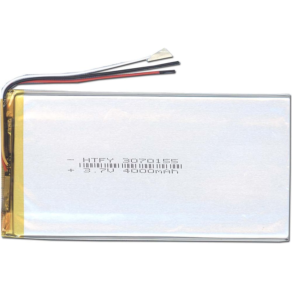 Изображение товара Аккумулятор AMPERIN Li-Pol 3.7V 4000mAh 3pin для устройств