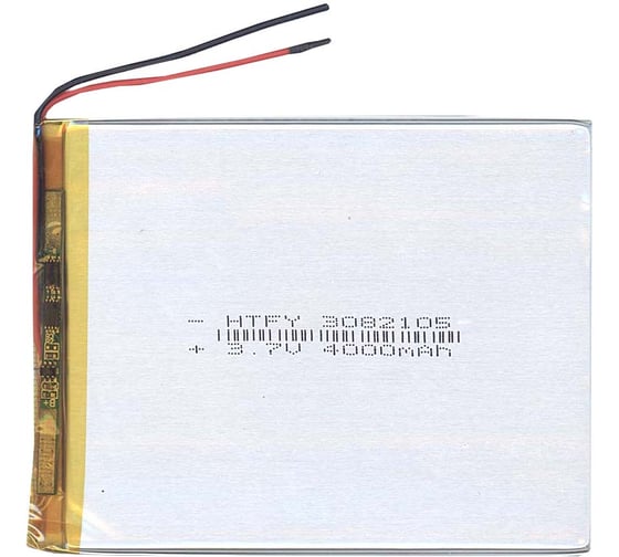 Изображение товара Аккумулятор AMPERIN Li-Pol батарея 3*82*105мм 2pin 3.7V/4000mAh 017346