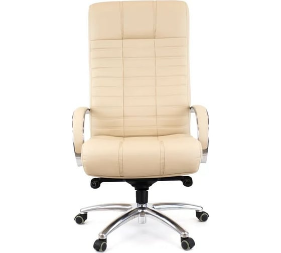 Изображение товара Кресло Everprof Atlant AL M кожа бежевый EP-Atlant M al leather 1016