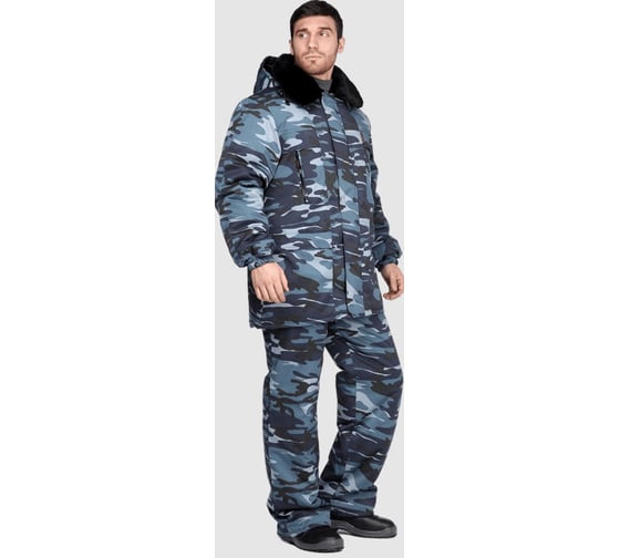 Изображение товара Костюм ГК Спецобъединение ГОРОД зимний, КМФ серый (136-140, 170-176), компл, Кос 409/136/170