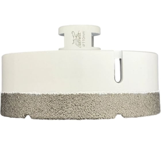 Изображение товара Коронка алмазная универсальная SKYWER 110 мм, М14, высота сегмента 15 мм SK-SAU110