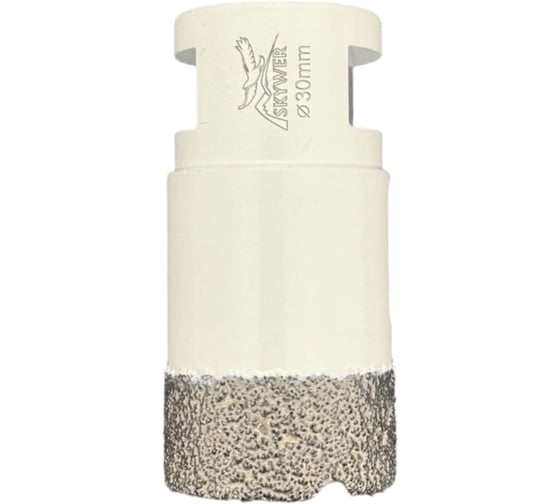 Изображение товара Коронка алмазная универсальная SKYWER 30 мм, М14, высота сегмента 15 мм SK-SAU30