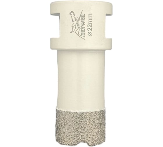 Изображение товара Коронка алмазная универсальная SKYWER 22 мм, М14, высота сегмента 15 мм SK-SAU22
