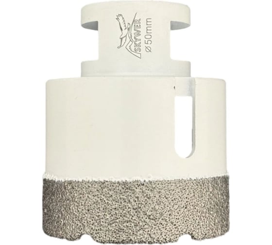 Изображение товара Коронка алмазная универсальная SKYWER 50 мм, М14, высота сегмента 15 мм SK-SAU50