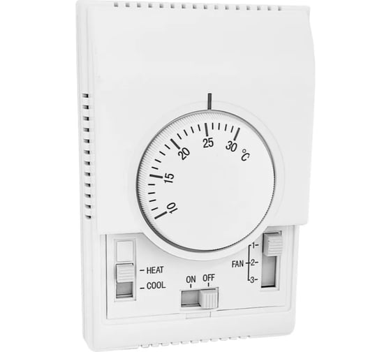Изображение товара Регулируемый настенный термостат KRAFTAIR для поддержания заданной температуры в помещении NTL-005