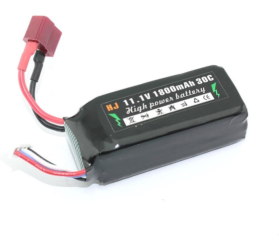 Изображение товара Аккумулятор AMPERIN Li-Pol 11.1v 802555 1800mah разъем T-plug 096981
